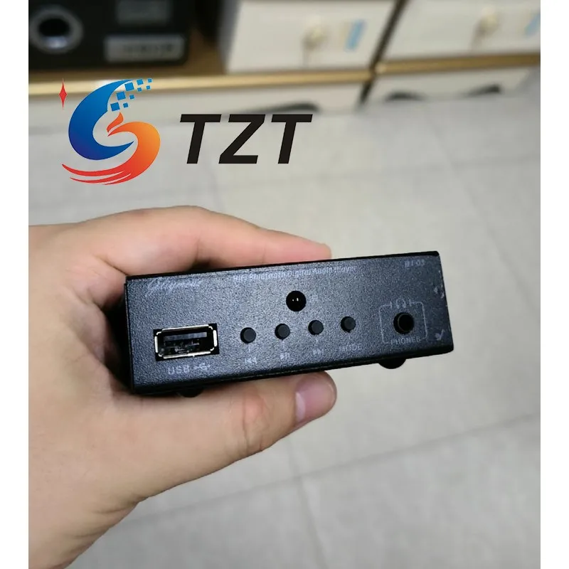 Reproductor TZT BT03 HiFi Bluetooth 5,3 87-108MHz estéreo de alta sensibilidad recepción FM unidad Flash USB sin pérdidas decodificador Coaxial - imagen 5