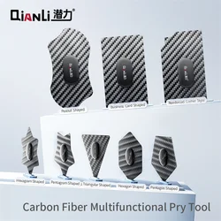 QIANLI-Herramienta de palanca de fibra de carbono, tarjeta de reparación de apertura de pantalla LCD de teléfono móvil, abridor de placa base LCD ultrafino de alta calidad