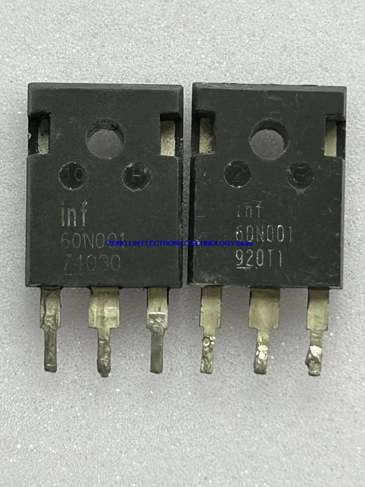 INF60N001 Prueba de efecto de campo MOS de palabra Original buena 60N001 2 uds-1 lote