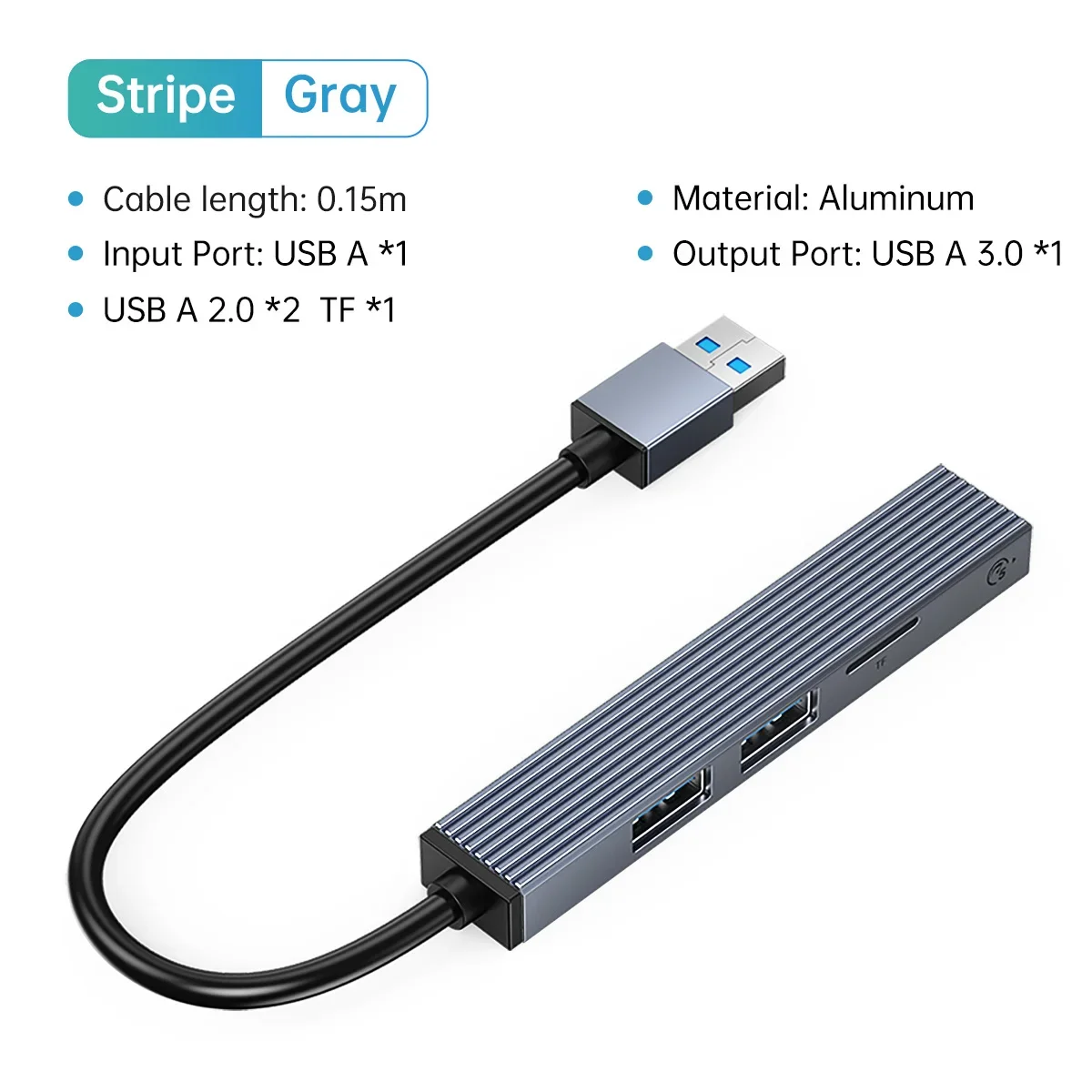 USB A Stripe TF