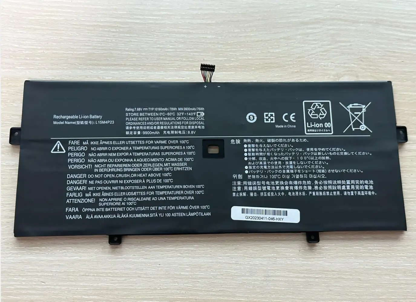 SeagullStar L15M4P23 L15M4P21 L15C4P22 Batería para Lenovo Yoga 910-13IKB Yoga 5 78WH - imagen 5