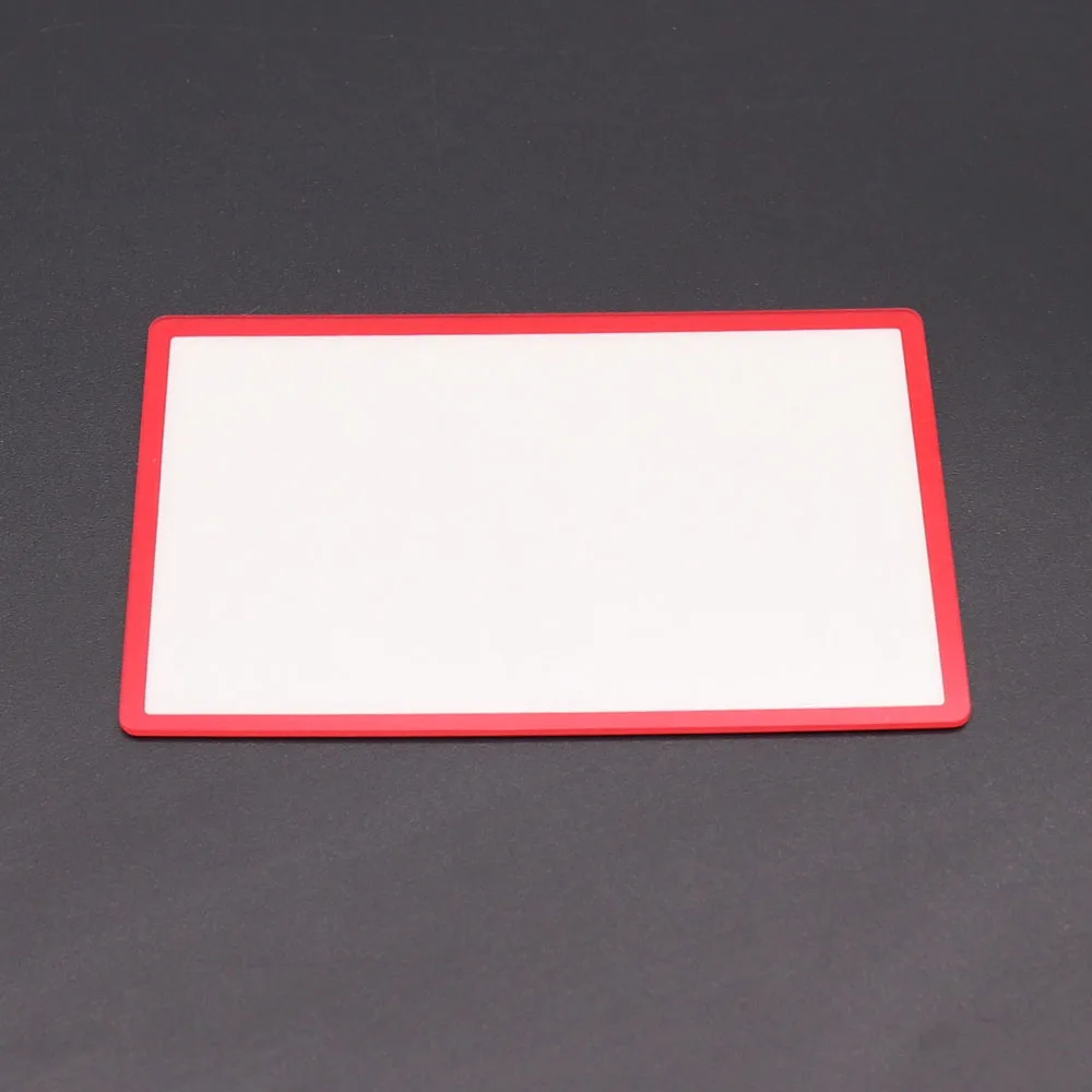 1 pieza para lente de pantalla LCD superior de plástico con espejo de superficie superior 2DS con reemplazo de cubierta protectora frontal adhesiva - imagen 4