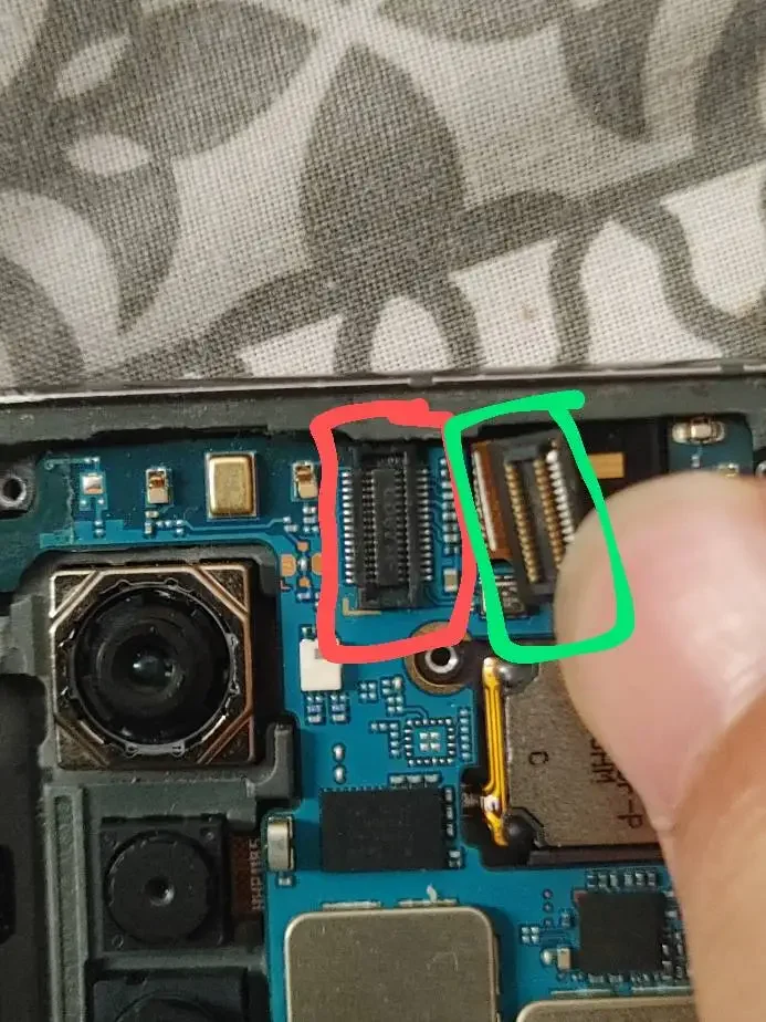 Conector hembra para cámara frontal de terciopelo LG, conector FPC, 5-10 piezas, 30 pines
