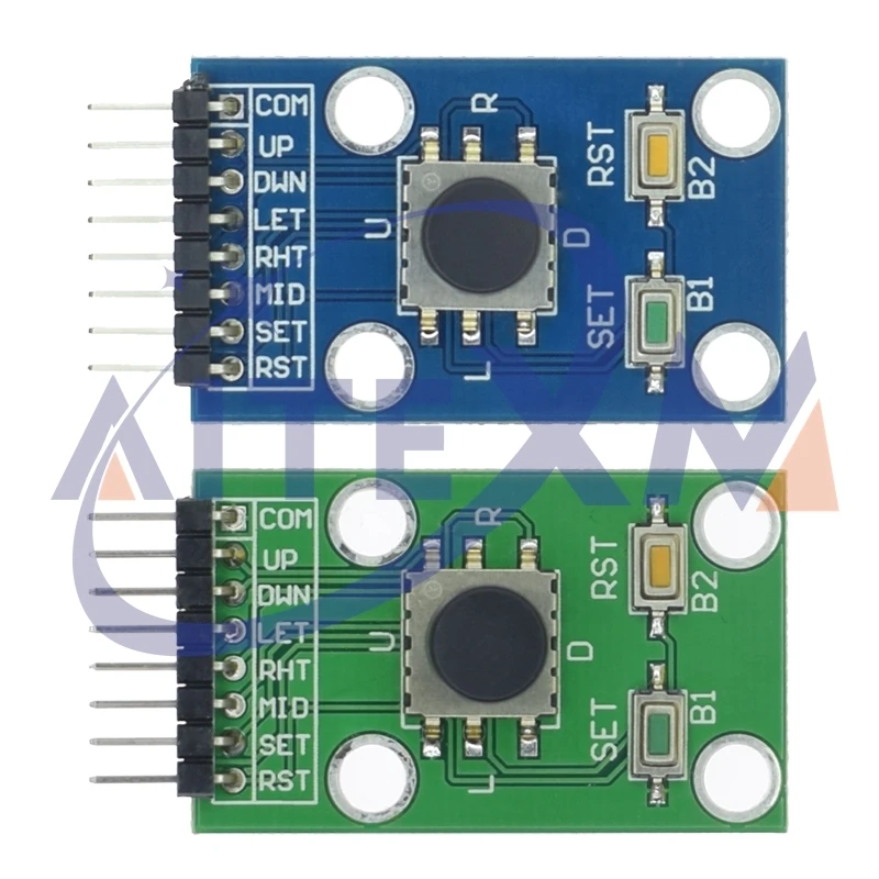 Módulo de botón de navegación de cinco direcciones para juego MCU AVR, Joystick basculante 5D, teclado independiente para módulo de Joystick Arduino G/B