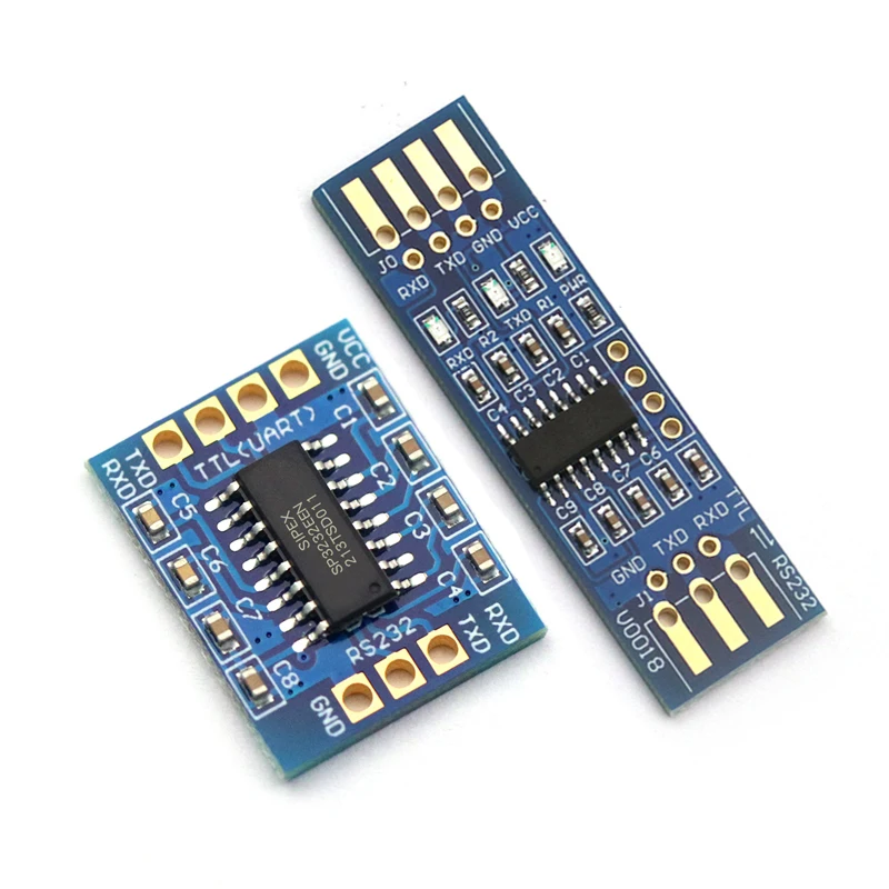 Módulo de puerto serie de placa de oro de hundimiento de alambre de cepillo RS232 SP3232 TTL a RS232 a TTL - imagen 5