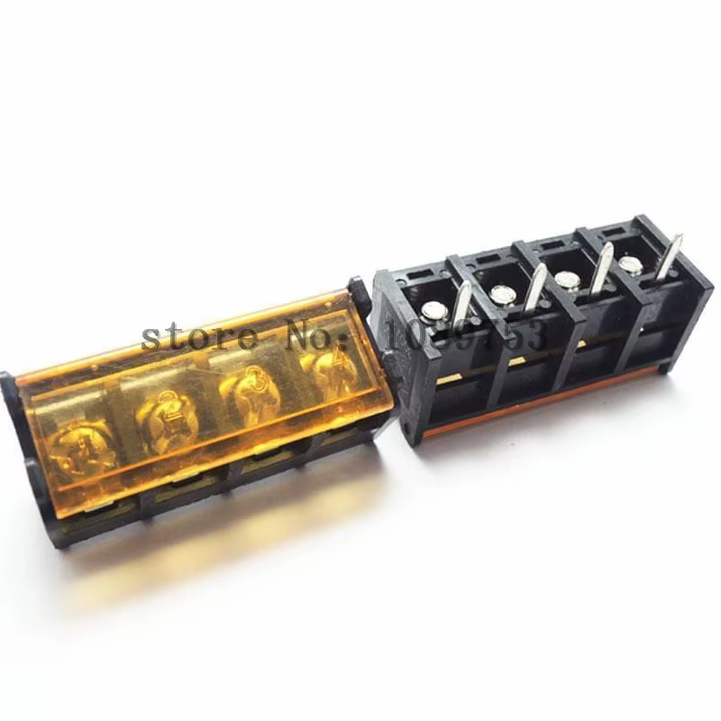 HB-9500 2P-10P Conector de terminales barrera 9,5 mm con cubierta PCB - imagen 2