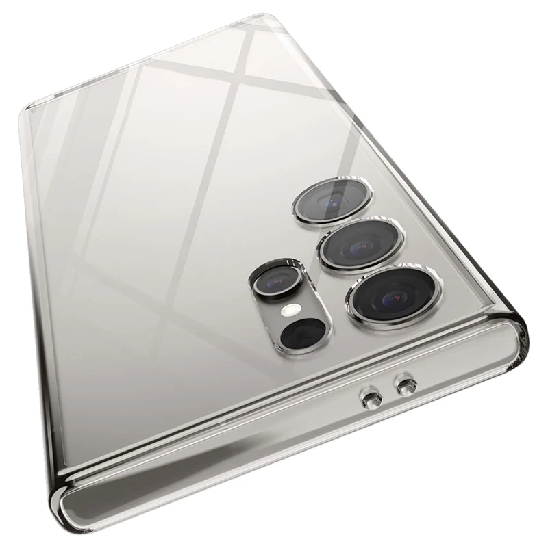 Funda de TPU suave de silicona transparente ultrafina para Samsung Galaxy S25 Ultra S24 S23 S21 S20 FE S22 Ultra Plus, funda de parachoques