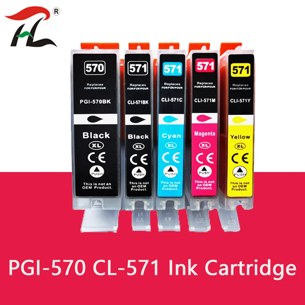 pgi-570xl PGI570 For Canon TS5050 TS5051 TS5052 TS5053 TS 5050 5051 5052 5053 Ink cartridge PIxma printer PGI570