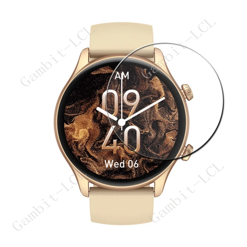 3 uds 9H Protector de pantalla de vidrio templado para Zeblaze Btalk 3 Plus GPS reloj inteligente ZeblazeBtalk3Plus película de cubierta de reloj inteligente deportivo - imagen 2