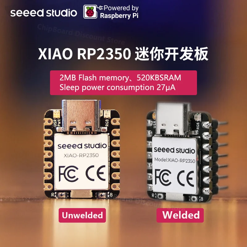 Placa de desarrollo Raspberry pi Pico2 Chip RP2350 Raspberry Pi Pico MicroPython