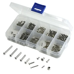 Kit Tornillos Hexagonales Acero Inoxidable para TRX4M 1/18