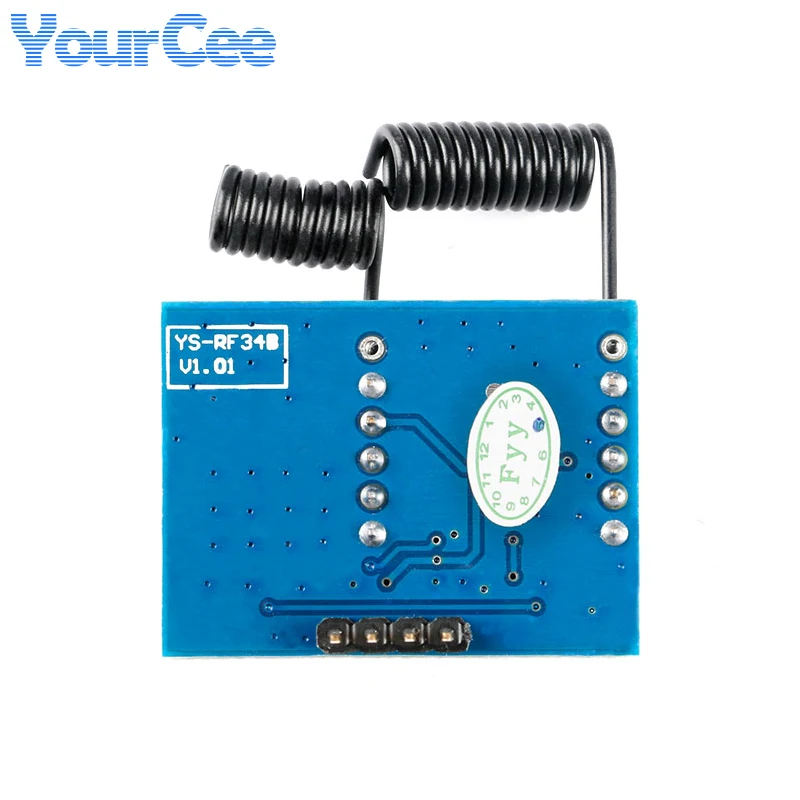 Módulo de placa Decod inalámbrica de doble frecuencia, interruptor de Control remoto Wifi RF 315 433MHz RF34B, controlador receptor DC 3,3 V-5,5 V - imagen 5