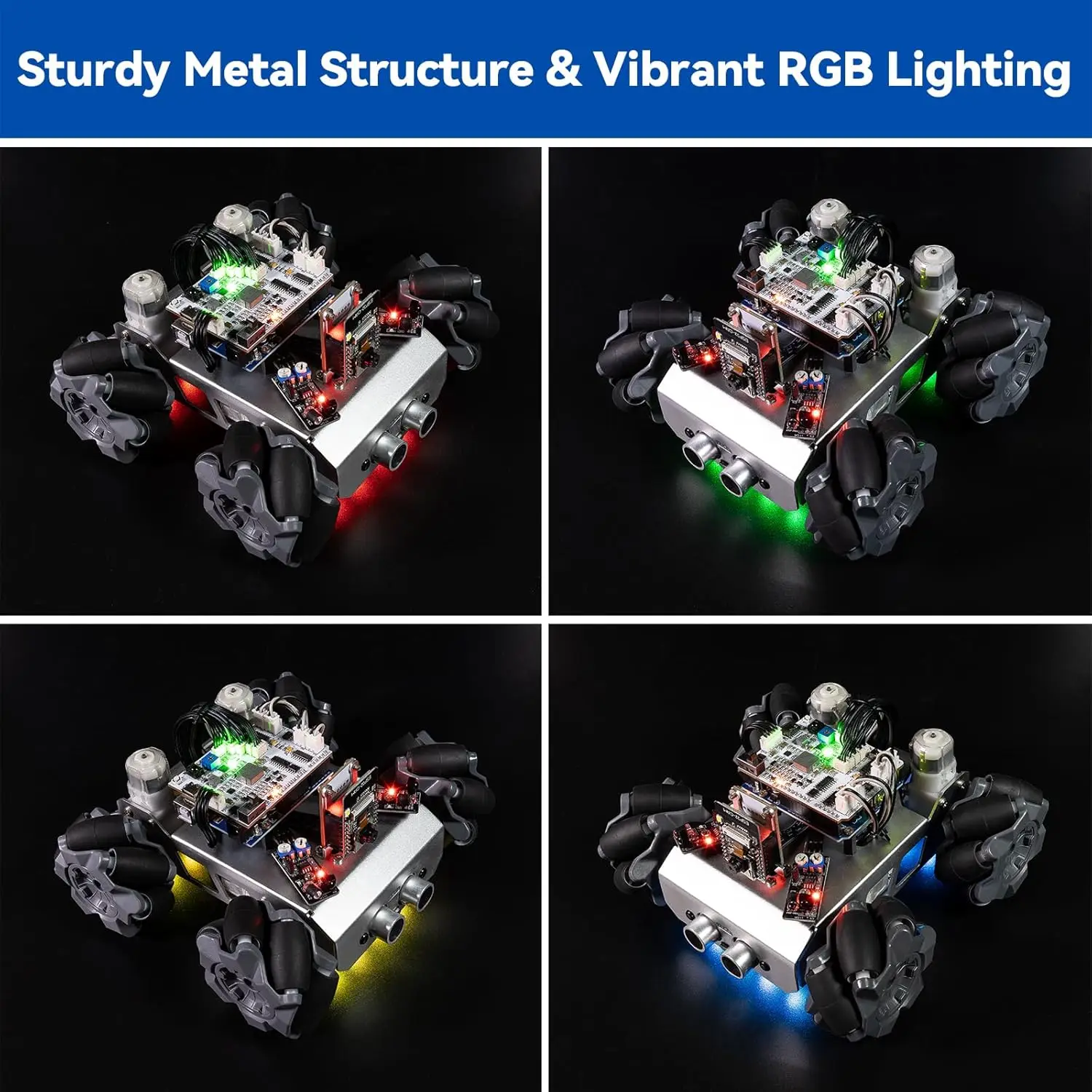 SunFounder Smart Robot Car Kit Compatible con Arduino UNO R3, FPV, ESP32 CAM, APP Romote Control, Kit robótico de juguete educativo f - imagen 5