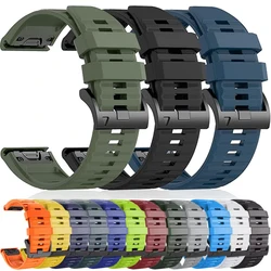 Correa QuickFit Garmin fenix 6-8 Forerunner 955/965 Tactix 8 Silicona