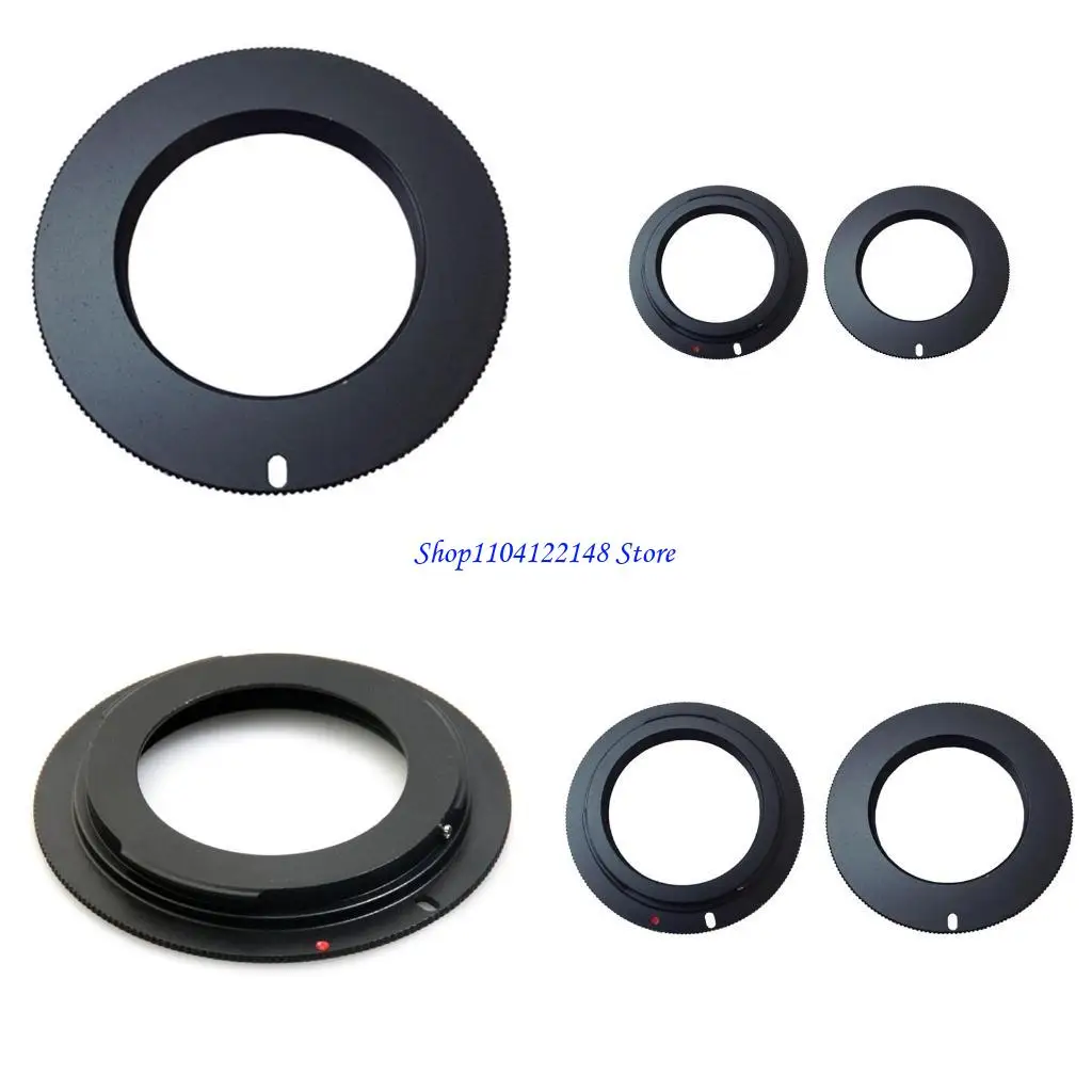 Adaptador montaje lentes aleación aluminio P9FA para lentes M42 para cámaras DSLR, 5DIII 5DII 5D 6D 7D