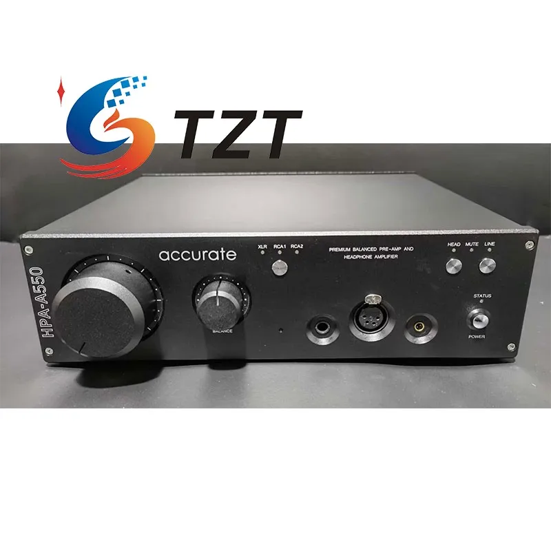 TZT HPA-A550 amplificador de auriculares totalmente equilibrado transformador 2x25VA para preamplificador de baja distorsión TALEMA 115V/230V