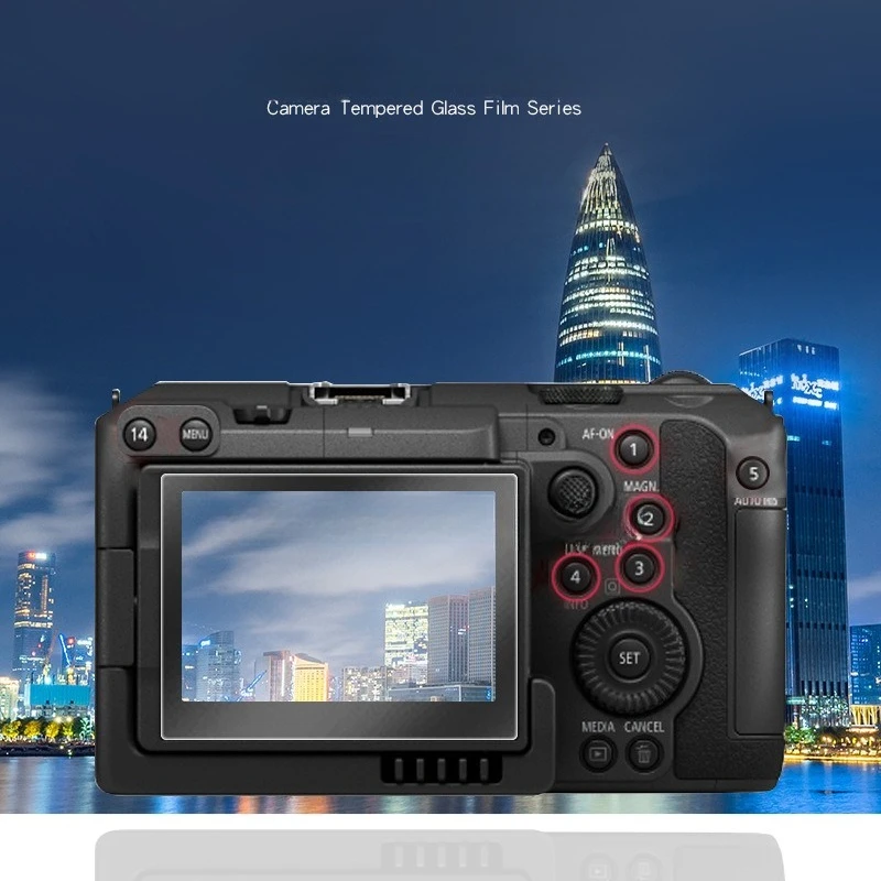 Para Canon EOS C50 Protector de pantalla de cámara de vidrio templado para EOS C 50S eosc50 película protectora de pantalla de vidrio - imagen 5