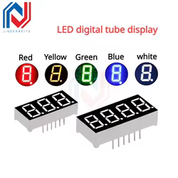 Tubo LED Digital Luminotron 0,28-0,56" – Varios Colores y Bits
