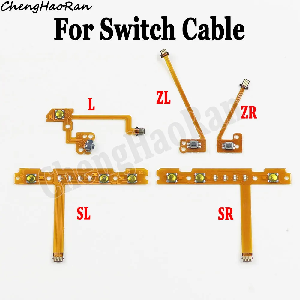 JoyCon de repuesto izquierdo y derecho ZL ZR L SL SR, botón de encendido y apagado de volumen, Cable flexible de cinta para controlador JoyCon de Nintendo Switch, 1 ud. - imagen 2