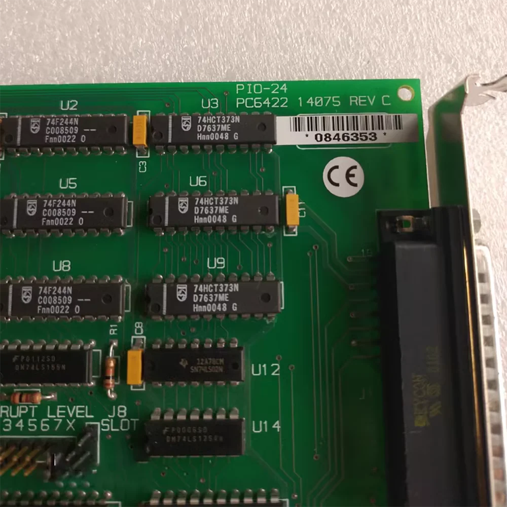 Tarjeta de adquisición de datos industrial PIO-24 PC6422 14075 REV C - imagen 3