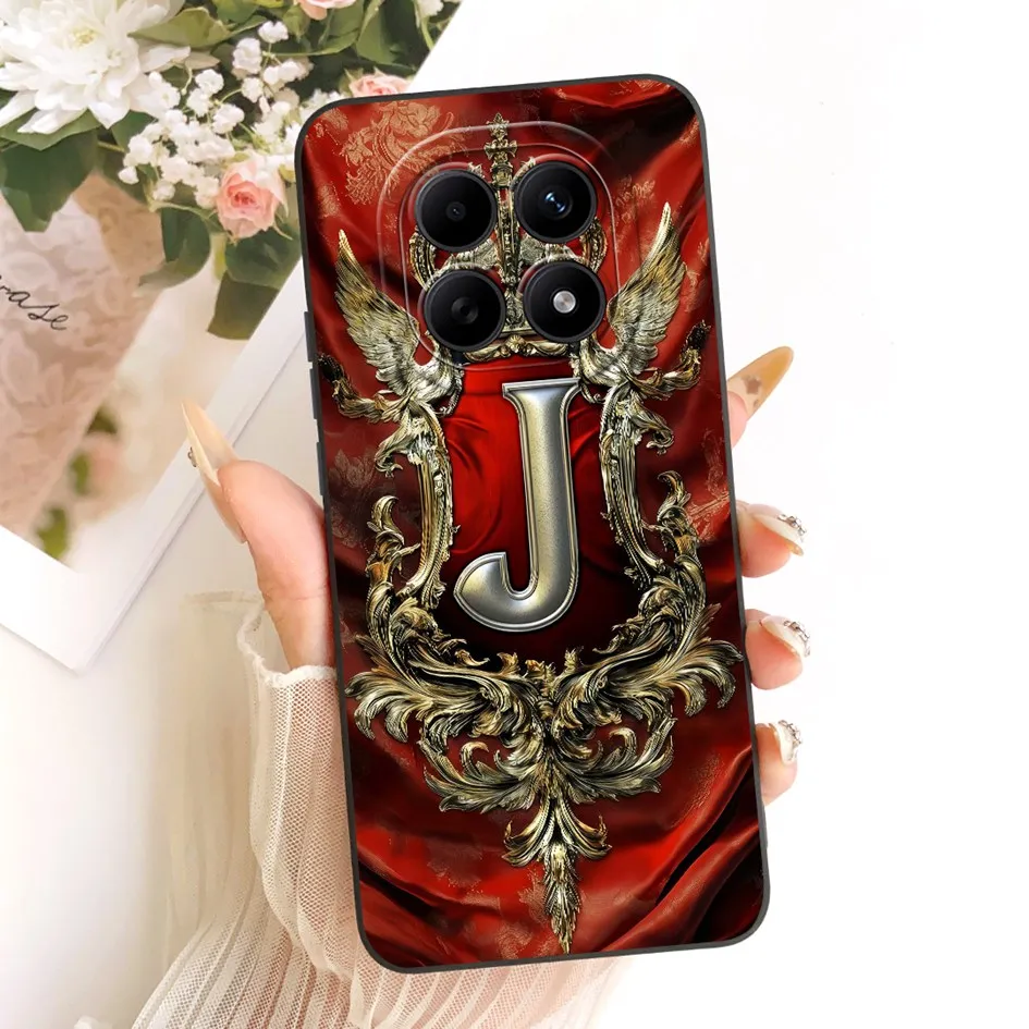 Para Xiaomi Redmi Note 15 5G funda Retro corona letras suave silicona lente cubierta protectora para Redmi Note 15 Pro + Plus 2025 parachoques - imagen 5