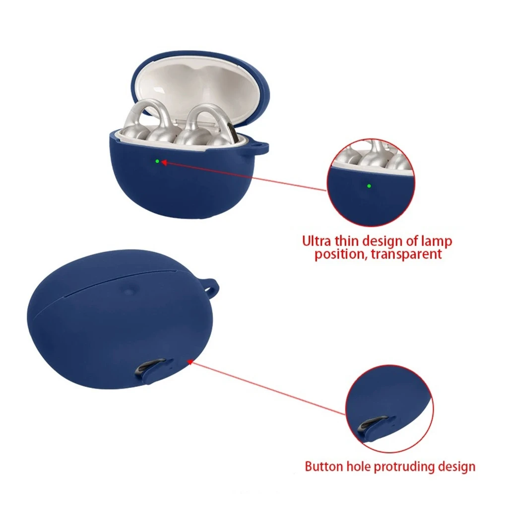 Funda protectora suave y Flexible para auriculares inalámbricos MC1, cubierta resistente a los arañazos a prueba golpes, carcasa, 1 ud. - imagen 2