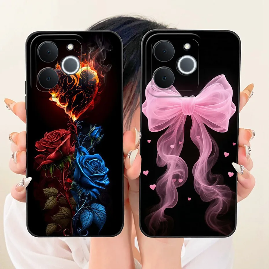 Funda de teléfono con estampado bonito para Realme Note 70 70T, fundas de silicona suave a prueba de golpes para Realme Note70 Note70T, fundas para parachoques - imagen 4