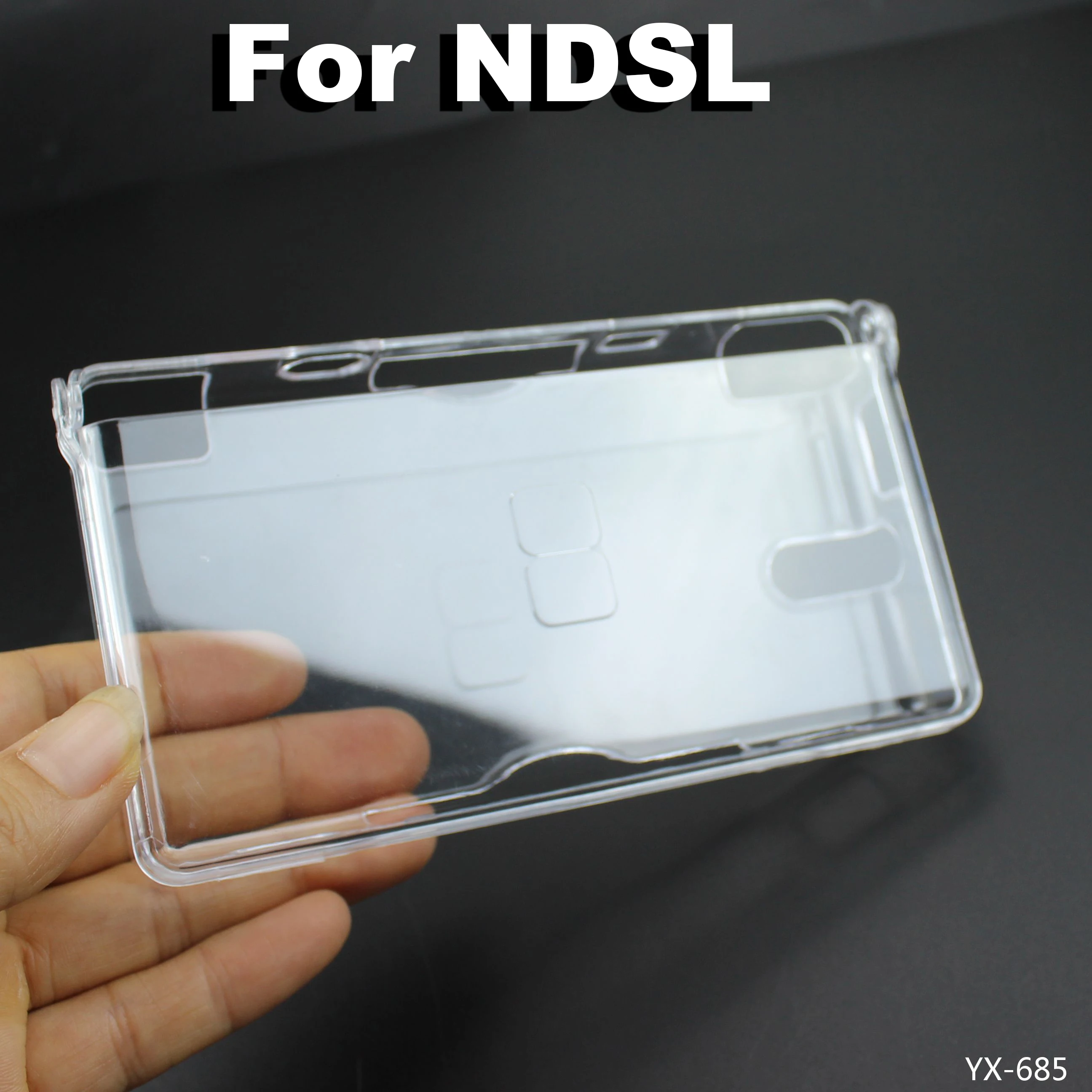 Funda transparente de cristal para consola de juegos DSL, carcasa dura para NDS Lite, NDSL DS Lite, 1 piezas - imagen 5