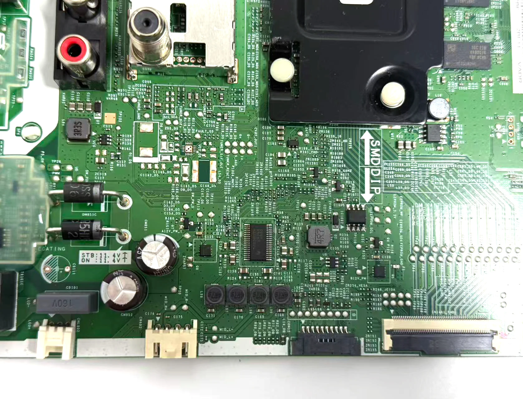 Nueva placa base VT43FS085L0PBE 60103-01123 para Samsung 43 "TV UN43T5202AGXPE UN43T5202AG Tablero Principal 43B6DF1DT - imagen 4