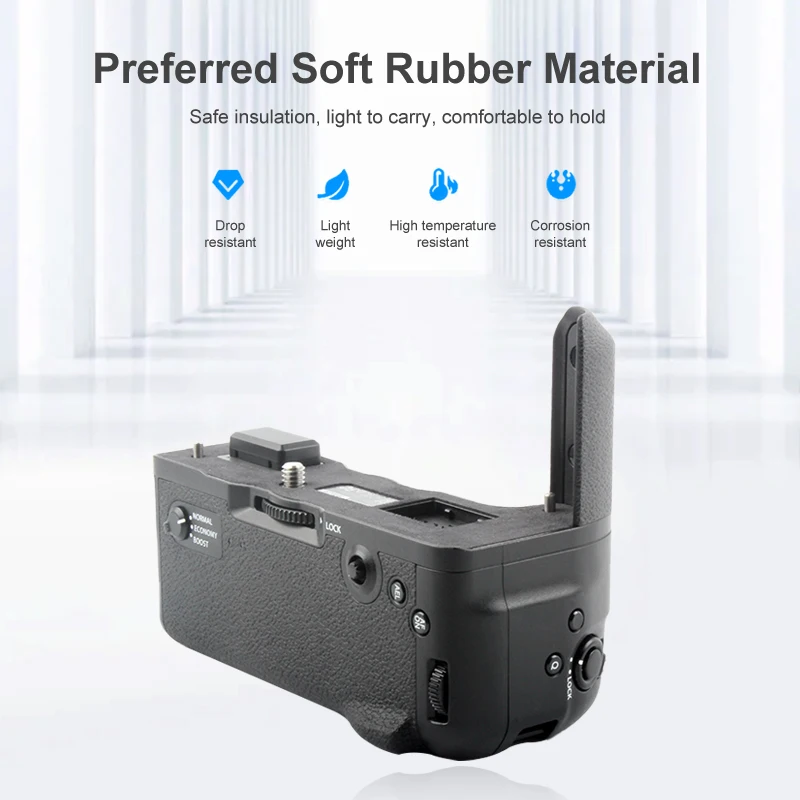 Empuñadura de batería vertical VG-XT4 para Fujifilm X-T4 - Controles de obturador verticales a prueba de polvo de batería dual NP-W235 - imagen 3