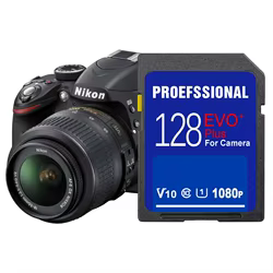 Tarjeta SD U3 V60 Clase 10 para Cámara Réflex y Vídeo 4K