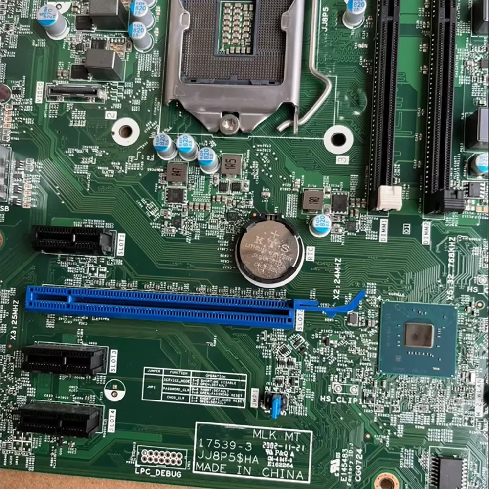 17539-3 JJ8P5 HMX8D 0JJ8P5 0HMX8D Optiplex 3070 Torre MT Placa base