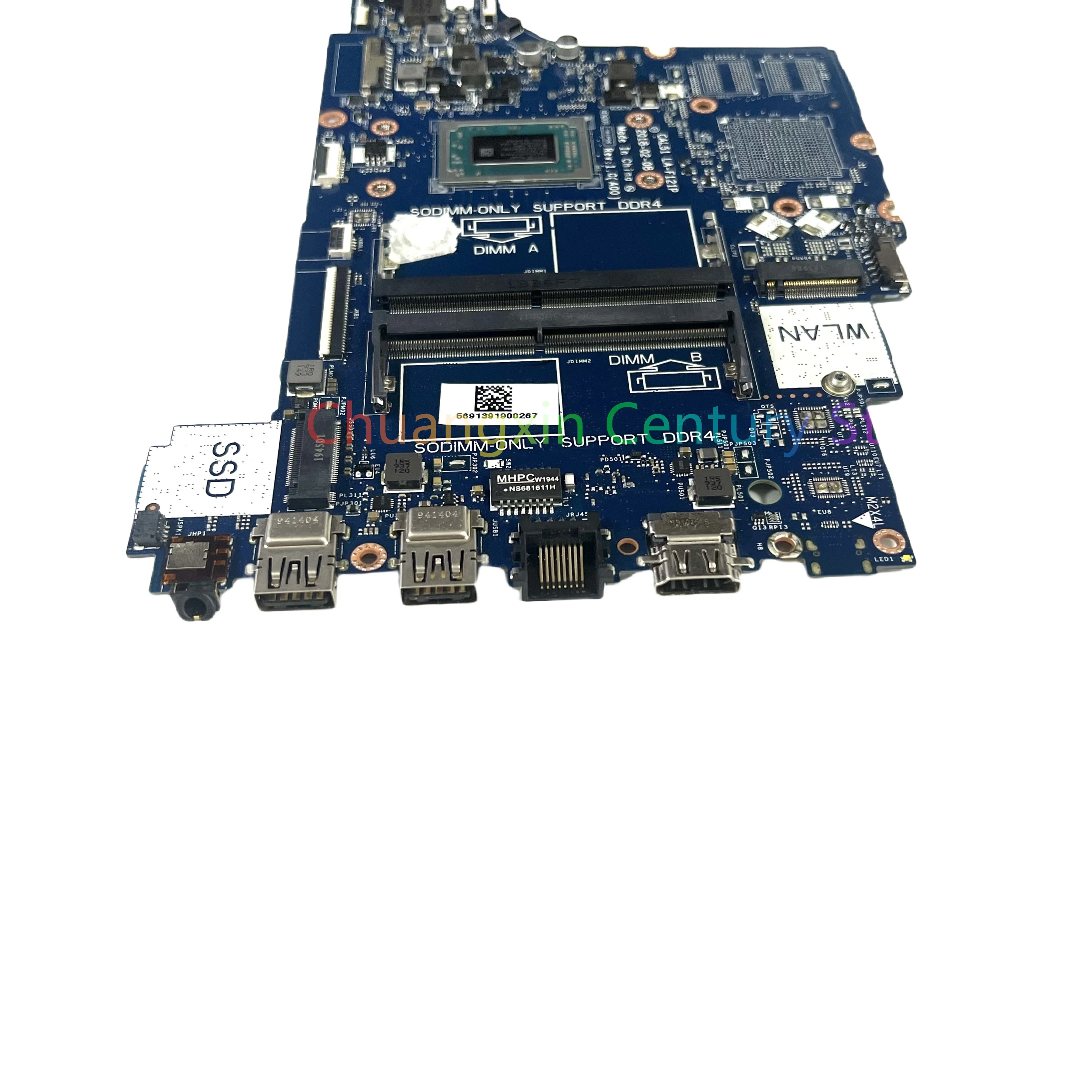 Para Dell Inspiron 15 5575 3585 17 5775 placa base de computadora portátil CN-0PV8CV CAL51 LA-F121P, con CPU Ryzen R3 R5 R7 prueba de 100% ﻿ - imagen 4