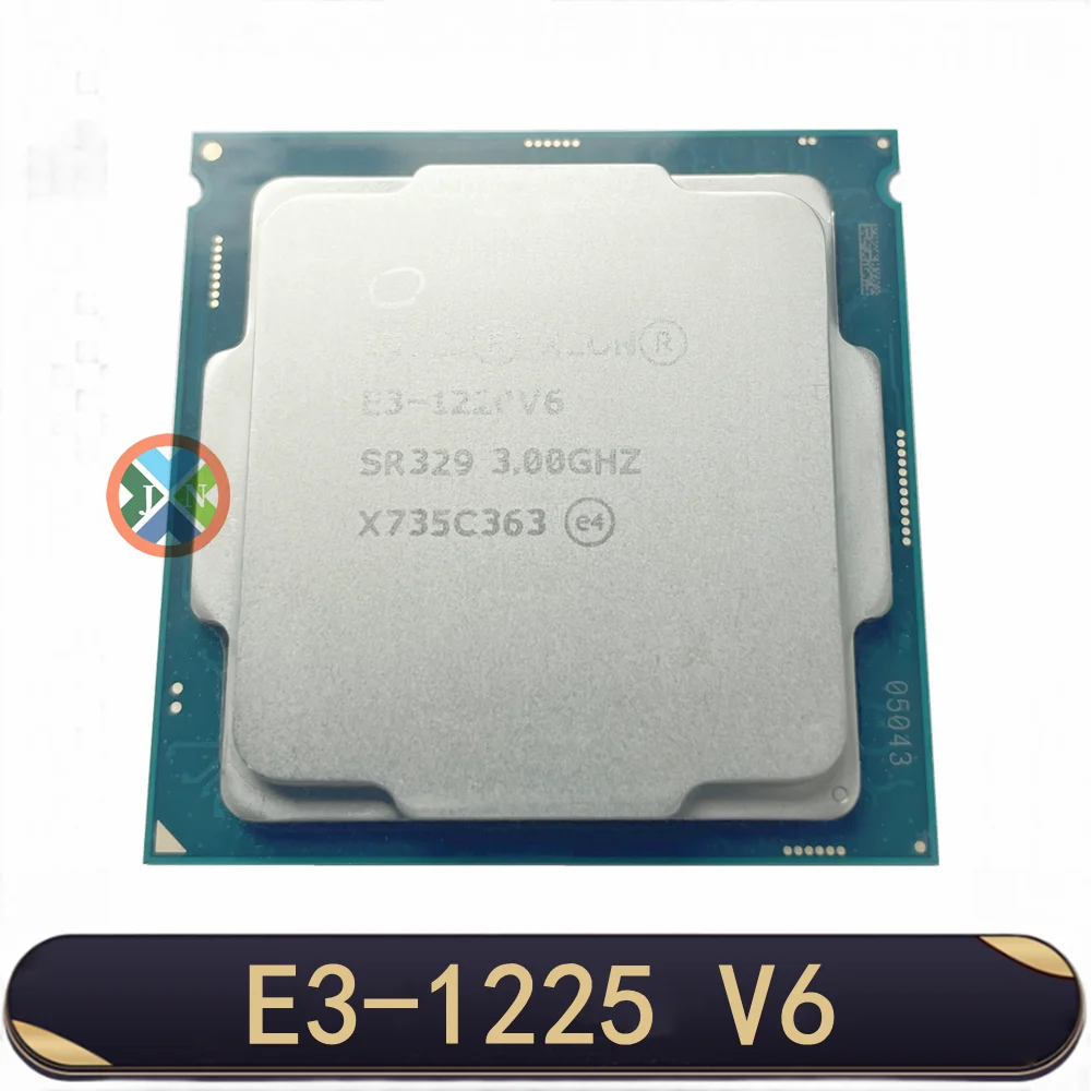 Xeon-CPU E3-1225V6, procesador E3 1225V6, 3,30 GHz, 8M, 73W, LGA1151, E3-1225, V6, Quad-core, E3 1225, V6