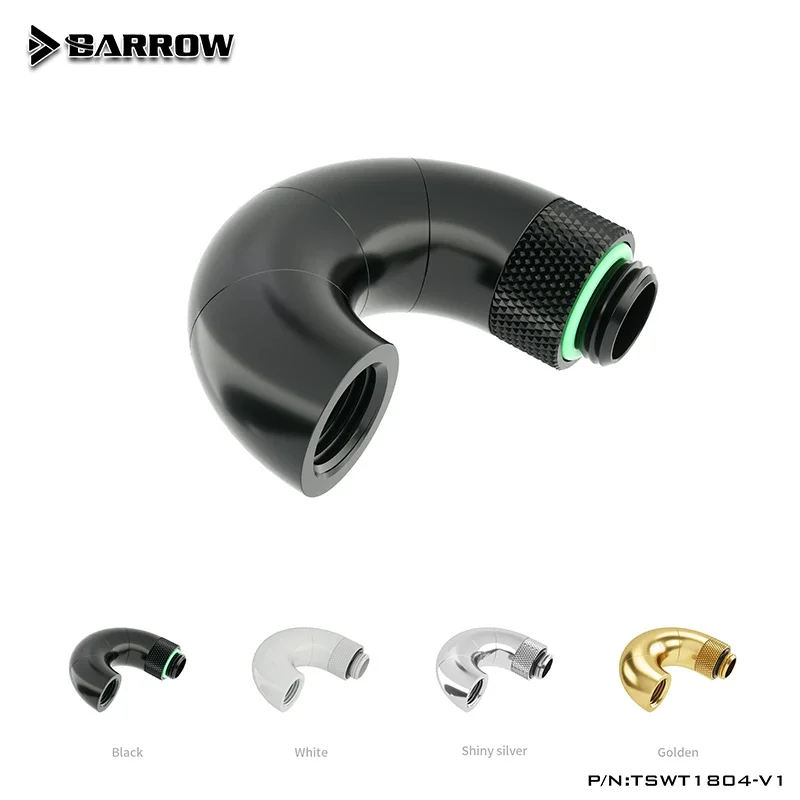 Barrow Adaptador Giratorio Agua PC 90° 180° Multiángulo - imagen 2
