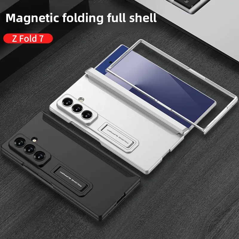 Funda Original GKK para Samsung Galaxy Z Fold 7 5 6 5G, funda con bisagra magnética, armadura a prueba de golpes, cubierta dura mate para PC para Z Fold 4 - imagen 5