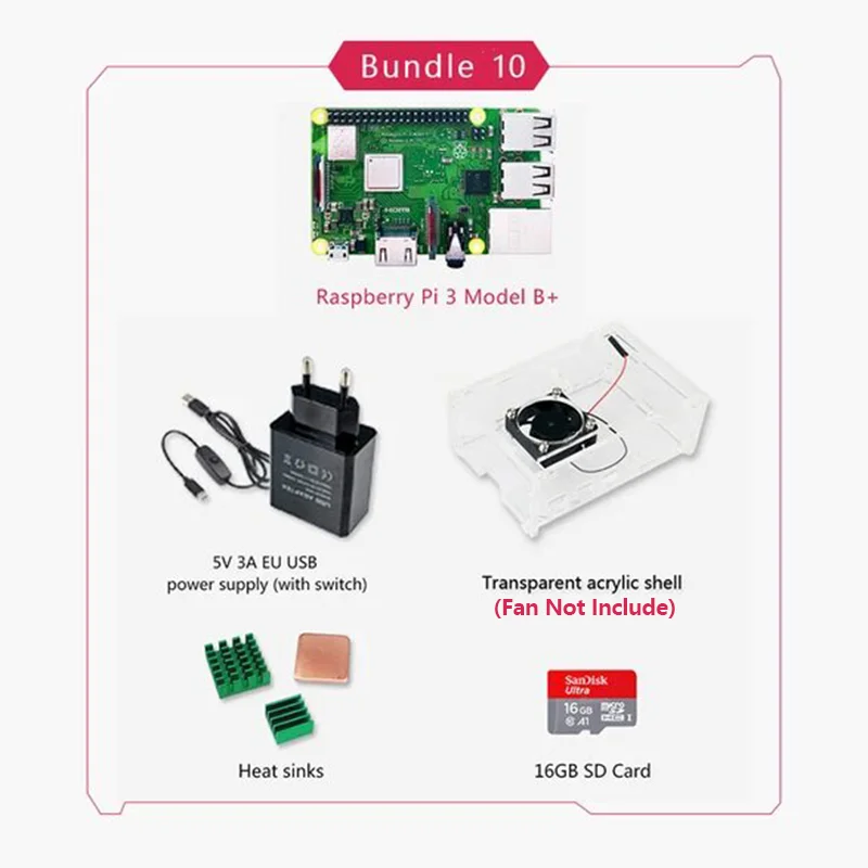 RPi 3B Plus Bundle 2
