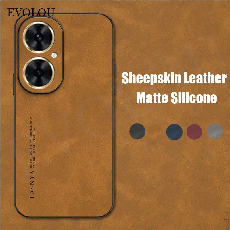 Funda de silicona de piel de oveja para Huawei Nova 11i, Protector completo mate suave, a prueba de golpes, funda de teléfono para Nova 11i 11 Pro