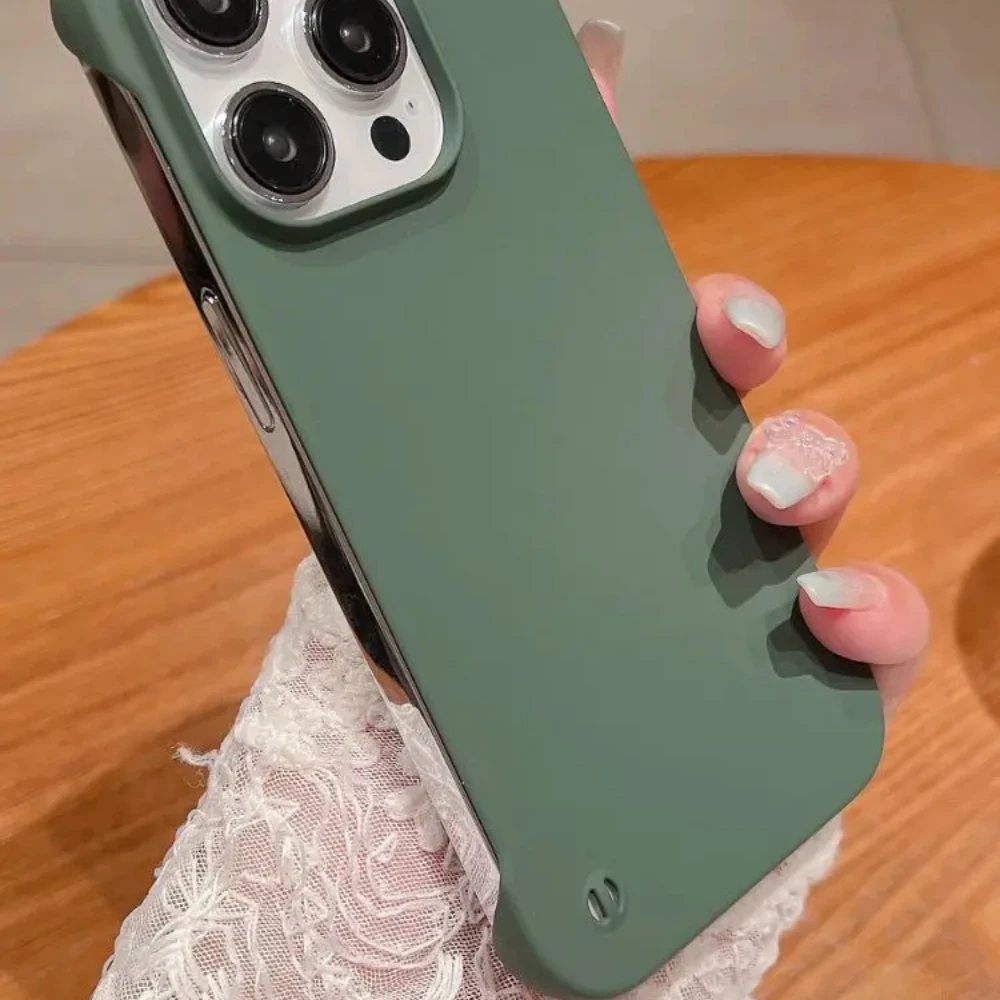 Funda 16 Pro ultrafina y delgada para teléfono duro de PC para iPhone 16 11 14 12 13 15 Pro Max, funda trasera mate sin bordes 14 15 16 Plus - imagen 5