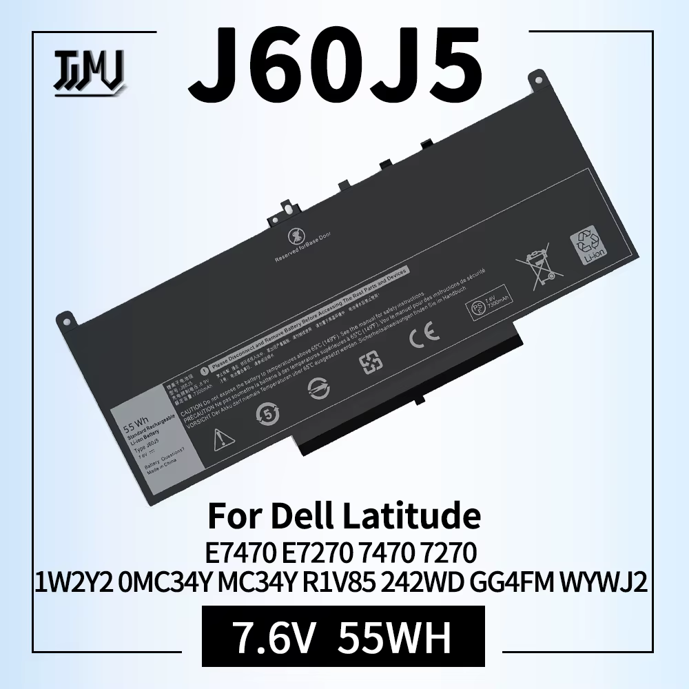 Batería Dell Latitude E7470 E7270 – Alta Capacidad - imagen 2