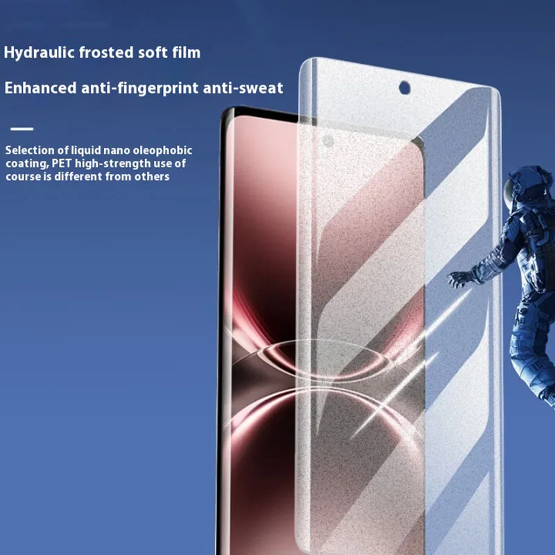 Película de hidrogel suave curvada mate frontal de cubierta completa para vivo X200 Ultra Protector de pantalla no vidrio en Vivo X200s Pro mini, 1-3 uds. - imagen 4