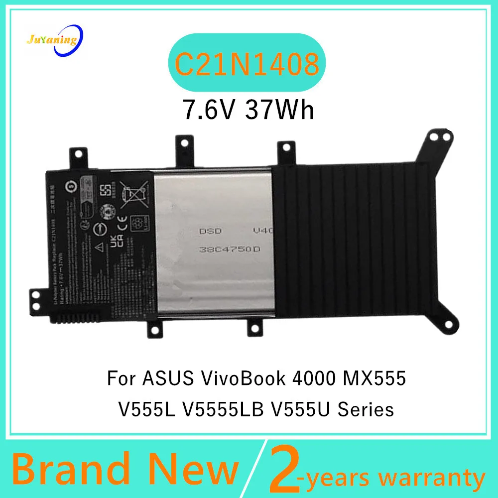 C21N1408 Batería para portátil ASUS VivoBook 4000 MX555 V555L V5555LB V555U Series