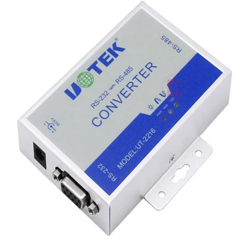 UT-2216 Convertidor de interfaz RS-232/RS-485 600W Protección contra sobretensiones contra rayos RS232 a RS485 Convertidor activo 1,2 KM