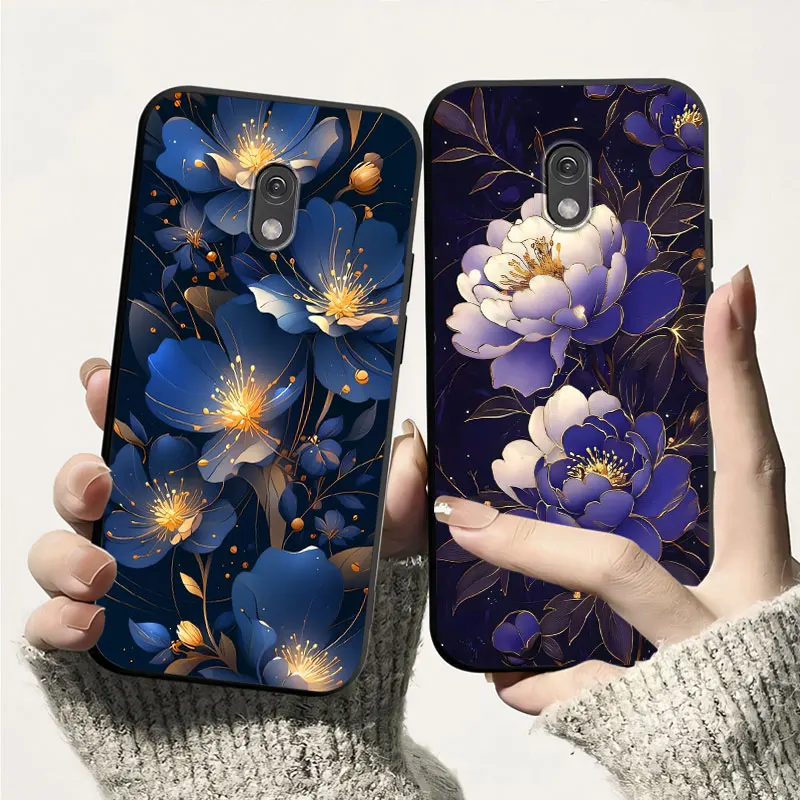 Protector para Nokia 215 4G funda para Nokia 225 4G a prueba de golpes funda trasera de silicona suave TPU funda de teléfono flor gato parachoques a prueba de polvo - imagen 5