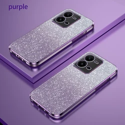 Vivo V25e Funda Silicona Brillo Degradado