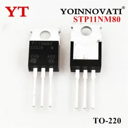 10-100 pièces STP11NM80 P11NM80