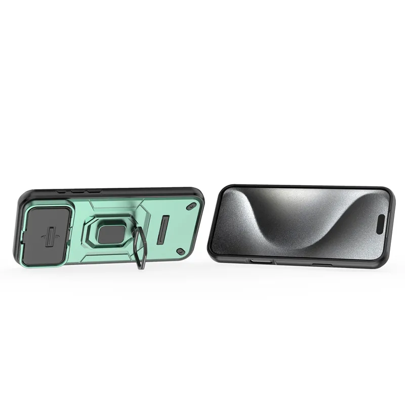 Para iPhone 17 Pro Max funda iPhone 17 Pro Max cubierta deslizante Protector de cámara soporte parachoques fundas protectoras de teléfono para iPhone 17 Air - imagen 5