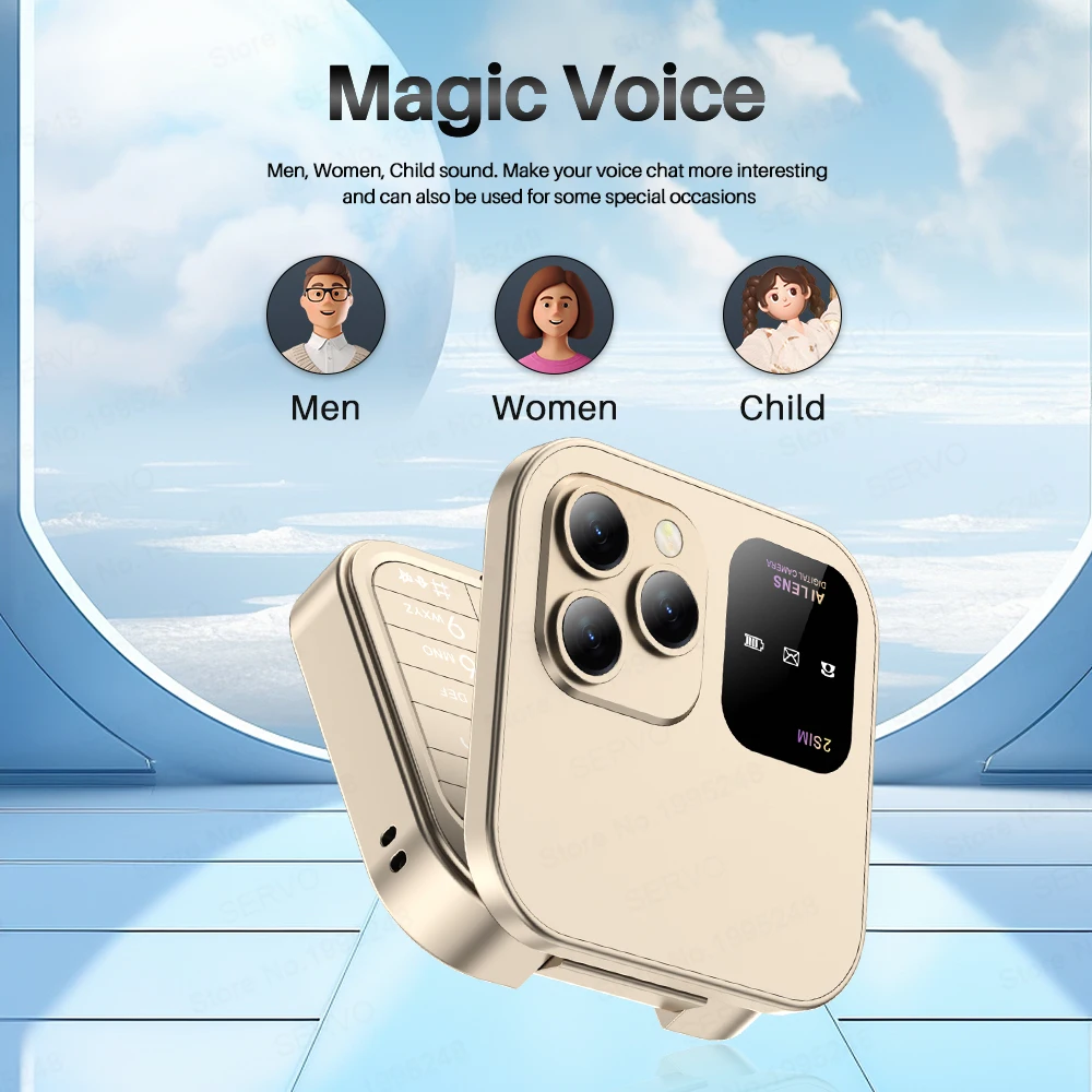 SERVO i16 Pro Mini - Teléfono Plegable Dual SIM 1,77 pulgadas - imagen 2