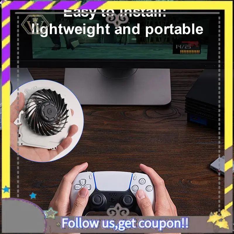 Ventilador de AU33-Cooler para consola de juegos PS4 Slim 2000, ventilador de refrigeración de Host de repuesto interno - imagen 2
