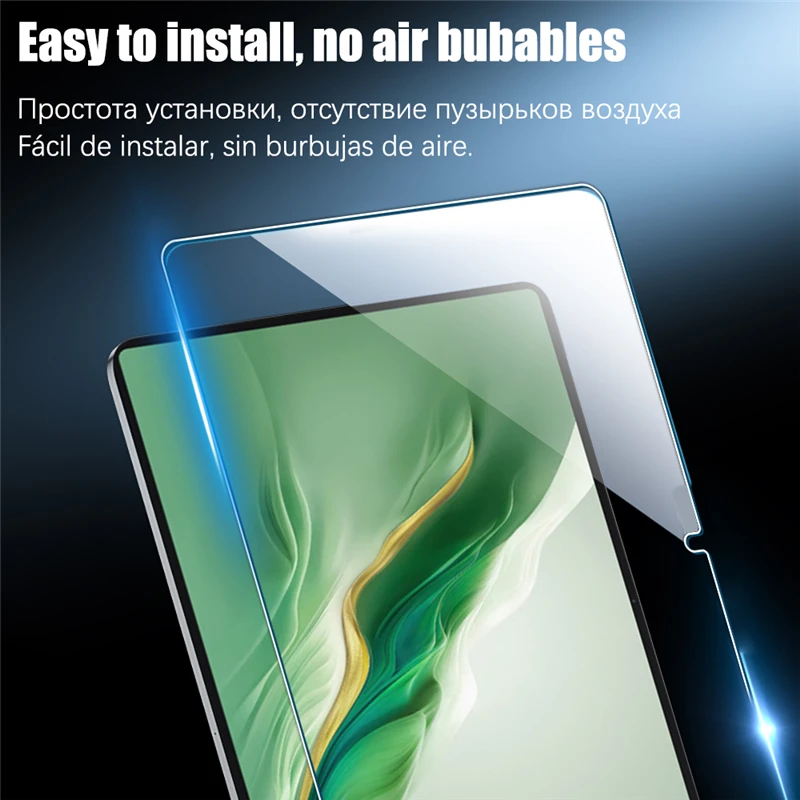 2 uds Protector de pantalla de vidrio templado para Honor MagicPad 3 2 Magic Pad 2 3 accesorios para tableta película - imagen 3